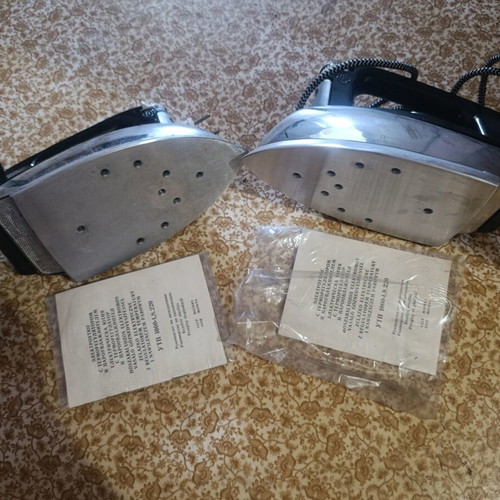 Russian steam irons new
