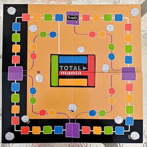 Total Mania board game used, Golden Edition