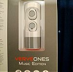  Motorola VerveOnes Music Edition In-ear Bluetooth Handsfree με Αντοχή στο Ιδρώτα Θήκη Φόρτισης Λευκά