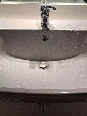 Sink used, gray Ideal Standard