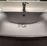Sink used, gray Ideal Standard