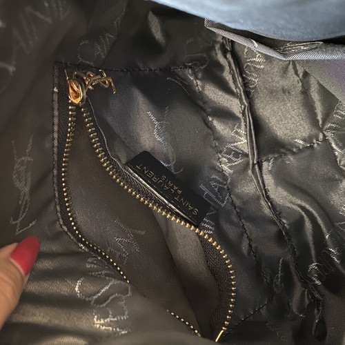 Leopard shoulder bag like new, medium size, black and brown