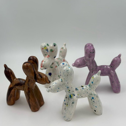 Ceramic balloon dog new decorative item