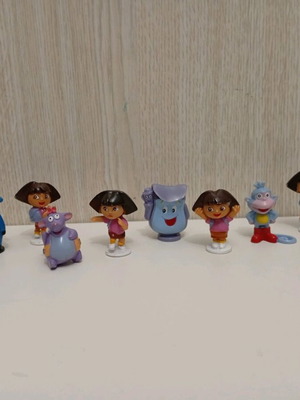 Kinder Surprise Joy Κιντερ Έκπληξη φιγούρες μινιατούρες Ντόρα Εξερευνήτρια μεταχειρισμένες σετ