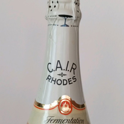 Vintage Collectible Bottle CAIR Rhodes Brut (Late 1980s) - Untouched