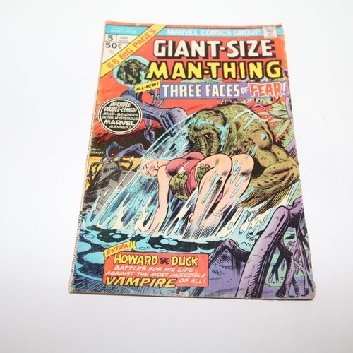 Giant-Size Man-Thing #5 comic used, Marvel 1975