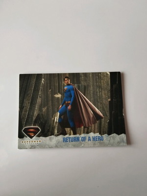 Κάρτα Superman Return of Hero του 2006 σαν καινούργιο