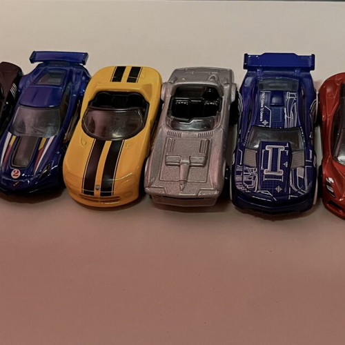 Hot Wheels toy cars, set of 8