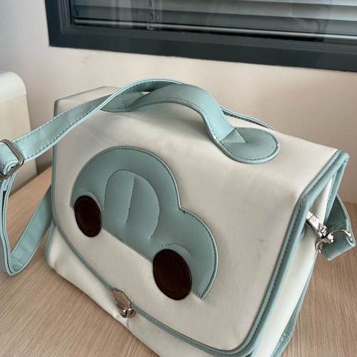 Bag with car design new with handle and strap