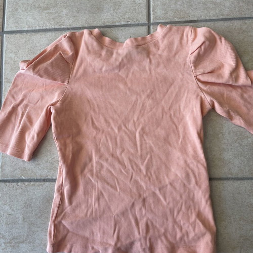 Pink Woman blouse used, size L, pink and orange