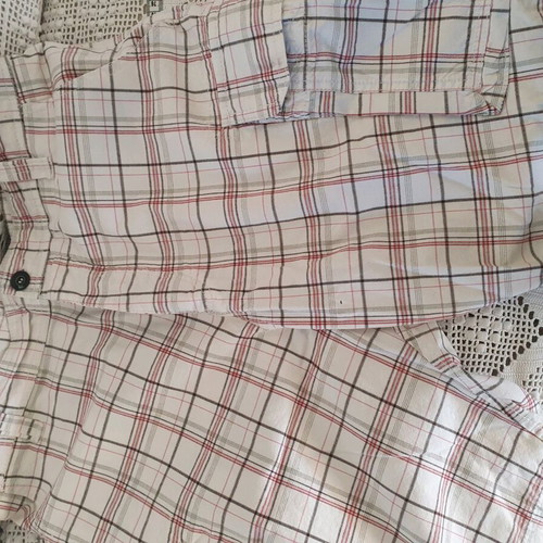 Pull & Bear men's bermuda shorts used, multicolor, size L