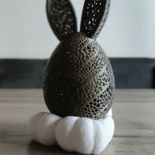 Easter Bunny Egg Lamp like new