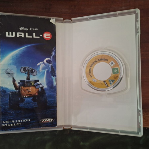 WALL·E PSP game used with disc and manual