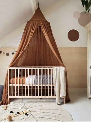 Jollein decorative mosquito net caramel like new