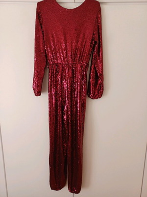 Sequin jumpsuit one size new Access