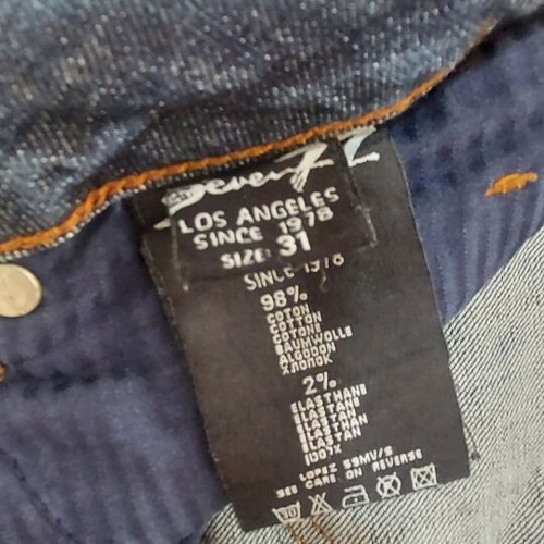 Seven Los Angeles jeans like new, slim fit bootcut, w 31
