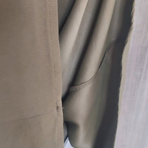 Massimo Dutti dress like new, green color with logo
