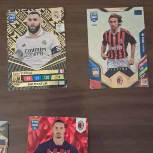 Karim Benzema FIFA 365 Momentum Card Like New, Set of 15