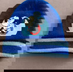  2 τμχ.  σκούφος Mickey &  καπέλο με γείσο, fleece επένδυση