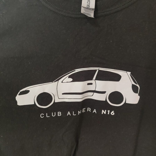 Club Almera N16 Black T-shirt Medium Gildan like new