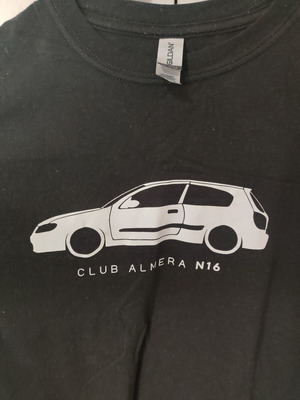 Club Almera N16 Black T-shirt Medium Gildan like new