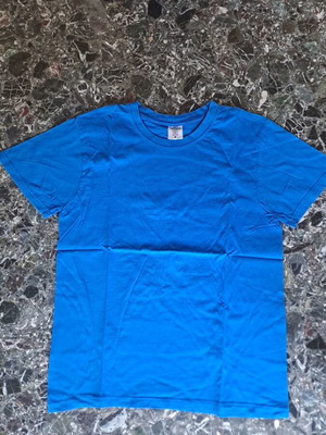 Short-sleeve t-shirt like new, blue, size M
