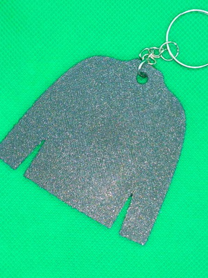 Firefighter jacket keychain like new, 3d printed