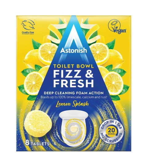 Astonish Toilet Bowl Tablets new, flowers lemon eucalyptus