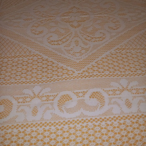 Figured blanket 2.40×1.90 m
