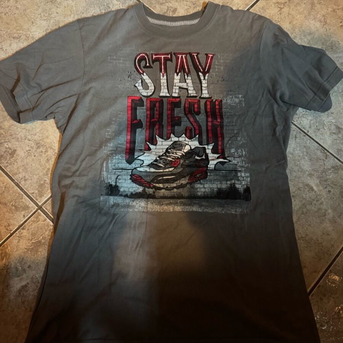 Nike T-shirt used, men's small, grey