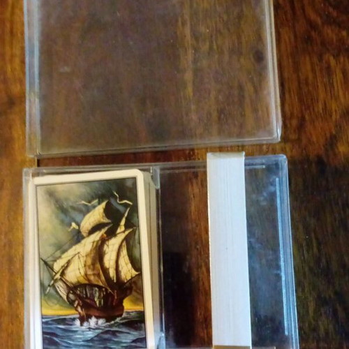 Piatnik Vienna playing cards used, set of 2, 1970s vintage