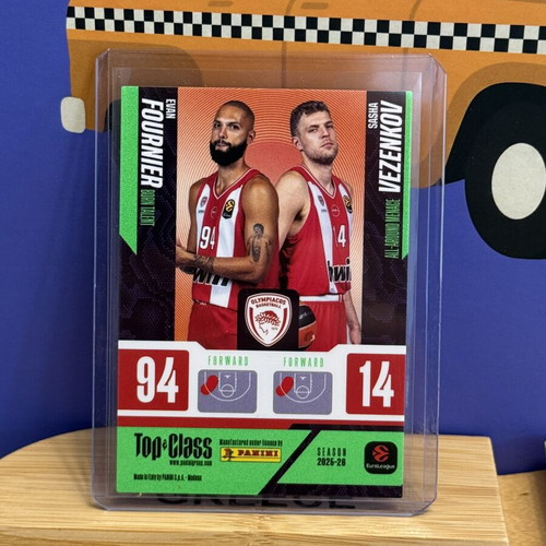Olympiacos BC Panini card like new, authentic