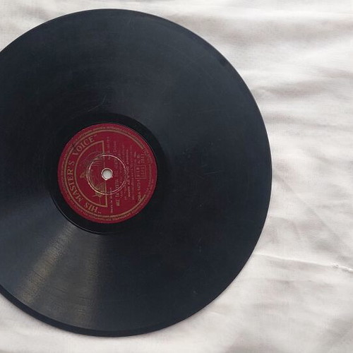 His Master's Voice 78 RPM Record used, Mary Lo & Trio Armonia