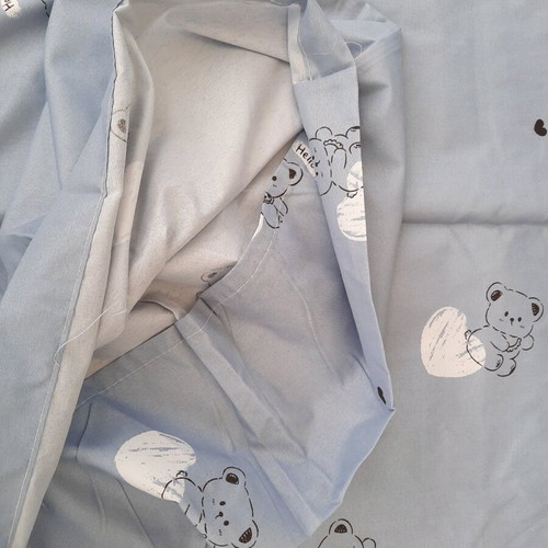 Cotton satin bed sheet set 220×240 new