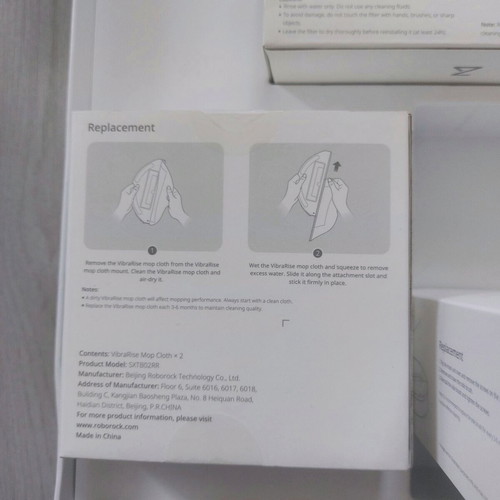 Roborock S7 S8 S6 S5 Xiaomi full accessory set new, black