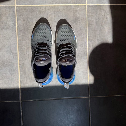 Nike Air Max 270 sports shoes used, size 40, black