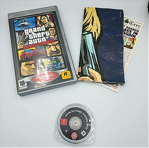 PSP [PAL] Grand Theft Auto Liberty City Stories [Platinum] [CIB]