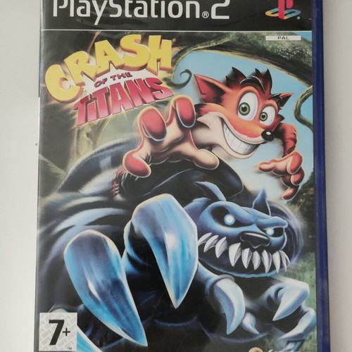 Crash of the Titans PS2 game used