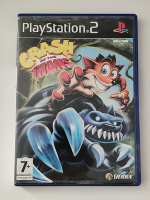Crash of the Titans PS2 game used