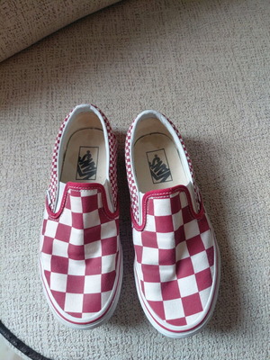 Vans παιδικά παπούτσια σαν καινούργια, νούμερο 37, άσπρο και κόκκινο