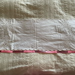 Cut embroidered doily like new