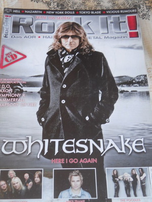 Rock It! German hard rock metal magazine used with CD