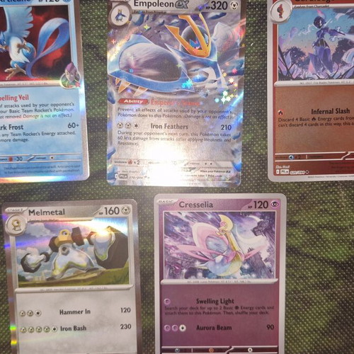 Pokemon card set, 5 cards