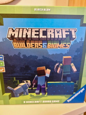 Minecraft board game new opened