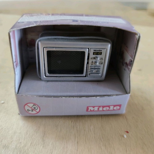 MIELE Microwave Oven Miniature for Dollhouse New