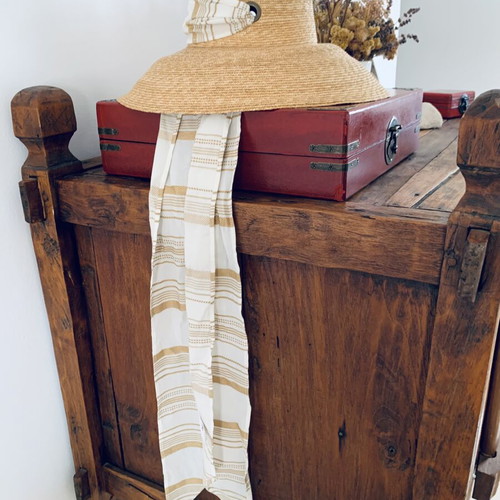 Ioanna Kourbela Straw Hat new, one size
