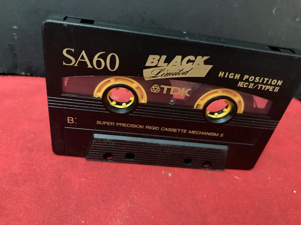 TDK SA60 Black Limited High Position… - € 25,00 - Vendora.cy