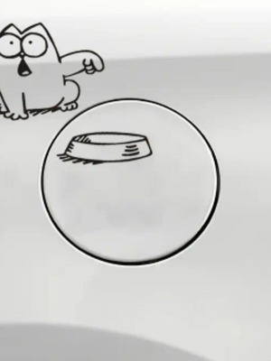 Car sticker for fuel cap new