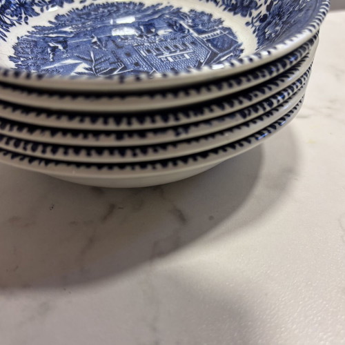 Vintage English plates set of 6, like new by Enoch Wedgwood