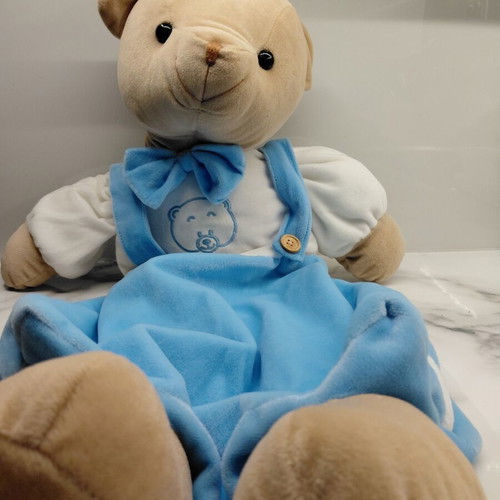 Vintage teddy bear pajama holder hanging organizer